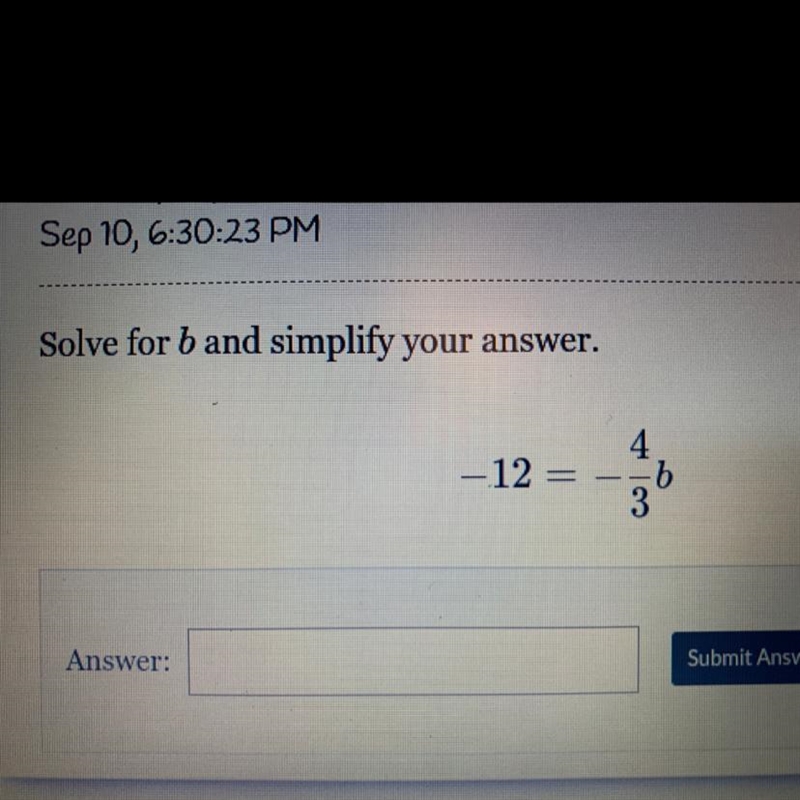 Solve for b help please-example-1