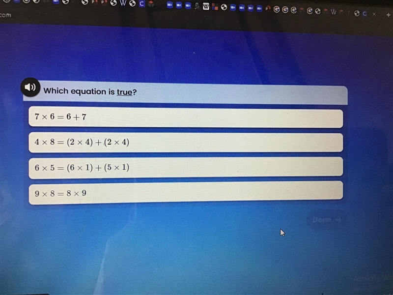 Which equation is true?-example-1