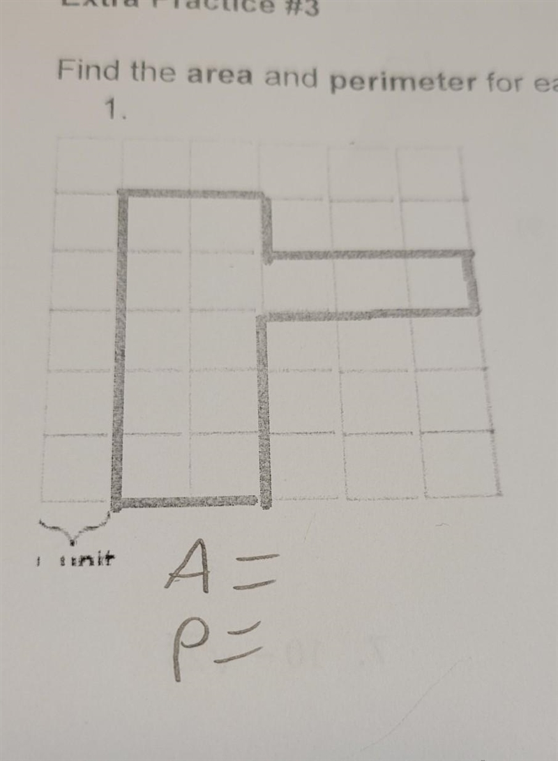 Find the area and perimeter ​-example-1