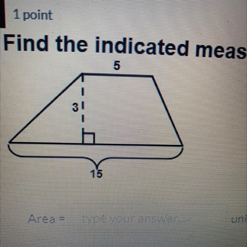 Area of a trapezoid please help-example-1