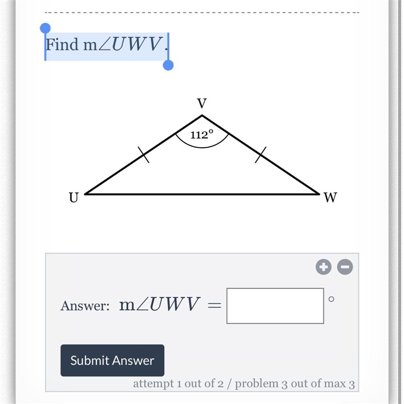 Find m ∠ U W V ∠UWV.-example-1