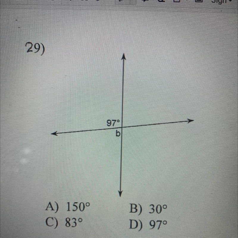 Find the measure for angle B-example-1