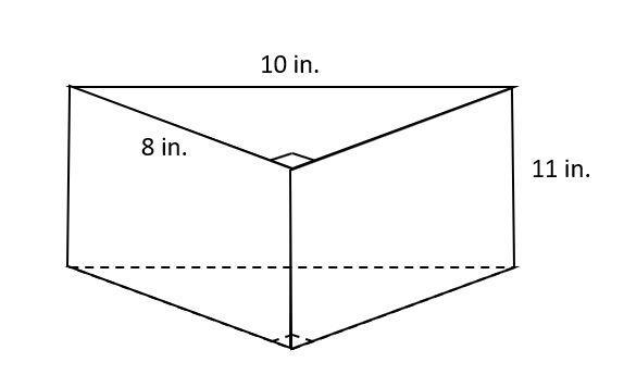 What is the surface area of the prism shown below? Your response should show all necessary-example-1