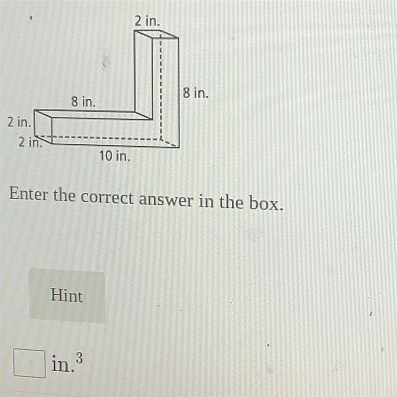 Help .. Find the volume of the composite figure shown. Please only answer if u know-example-1