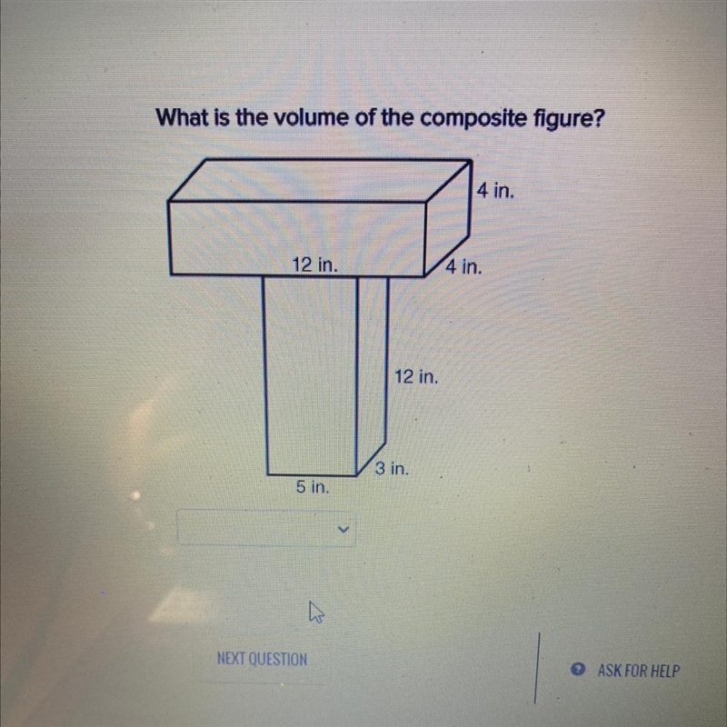 What is the volume of the composite figure?-example-1