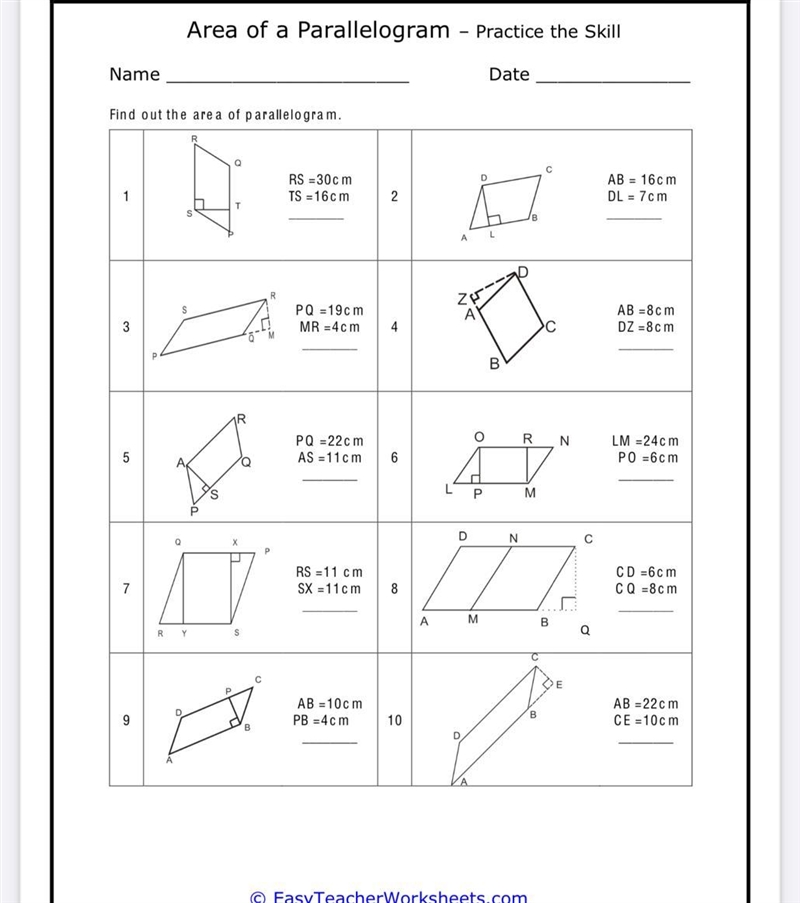 Find out the area of parallerogram-example-1