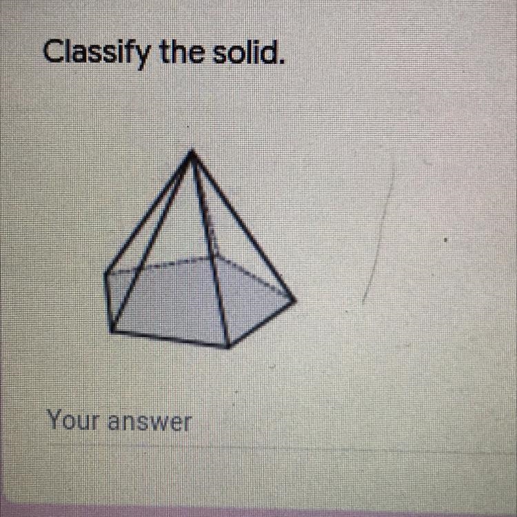 PLEASE HELPP Classify the solid. Your answer-example-1