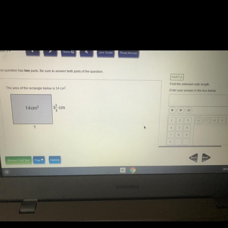 Find the unknown side length-example-1