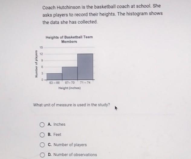 Coach Hutchison is the basketball coach at school . she asks players to record their-example-1