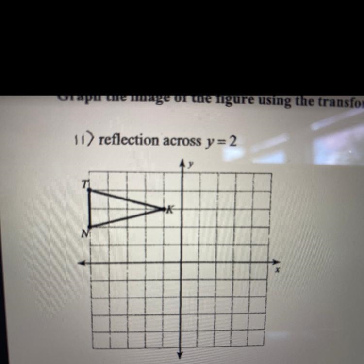 A reflection across y=2 HELP DUE VERY SOON-example-1