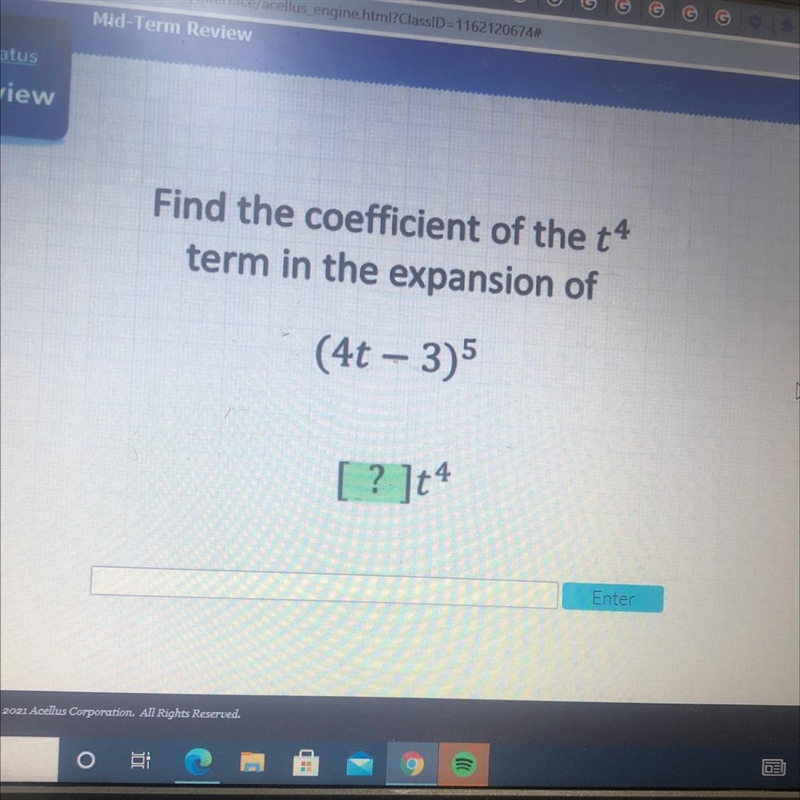 Find the coefficient of the t4 term in the expansion of (4t – 375 a-example-1