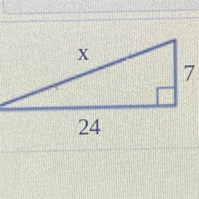 What is the value of x in simplest radical form?-example-1