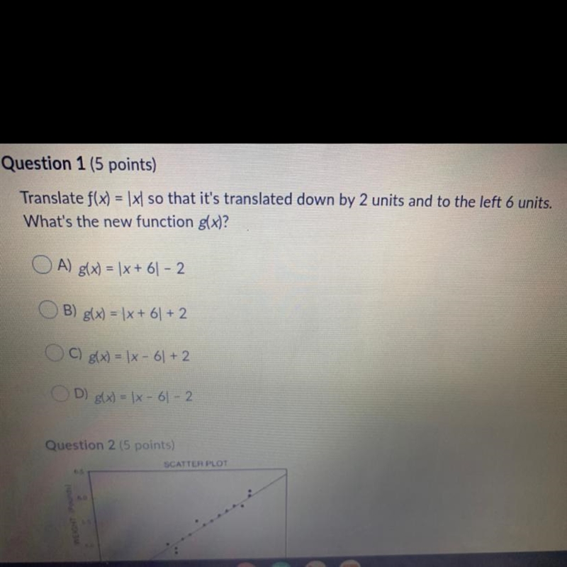 What’s the new function of g(x)-example-1