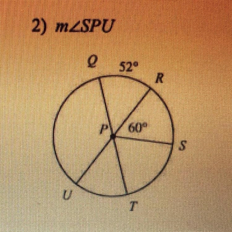 Find the measure of the are or central angle indicated. Assume that lines which appear-example-1