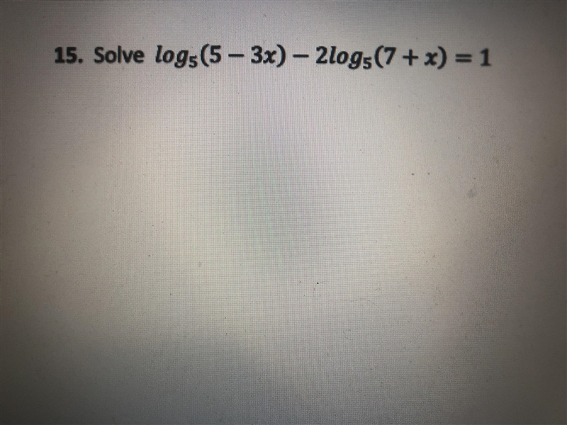 Solve the log equation-example-1