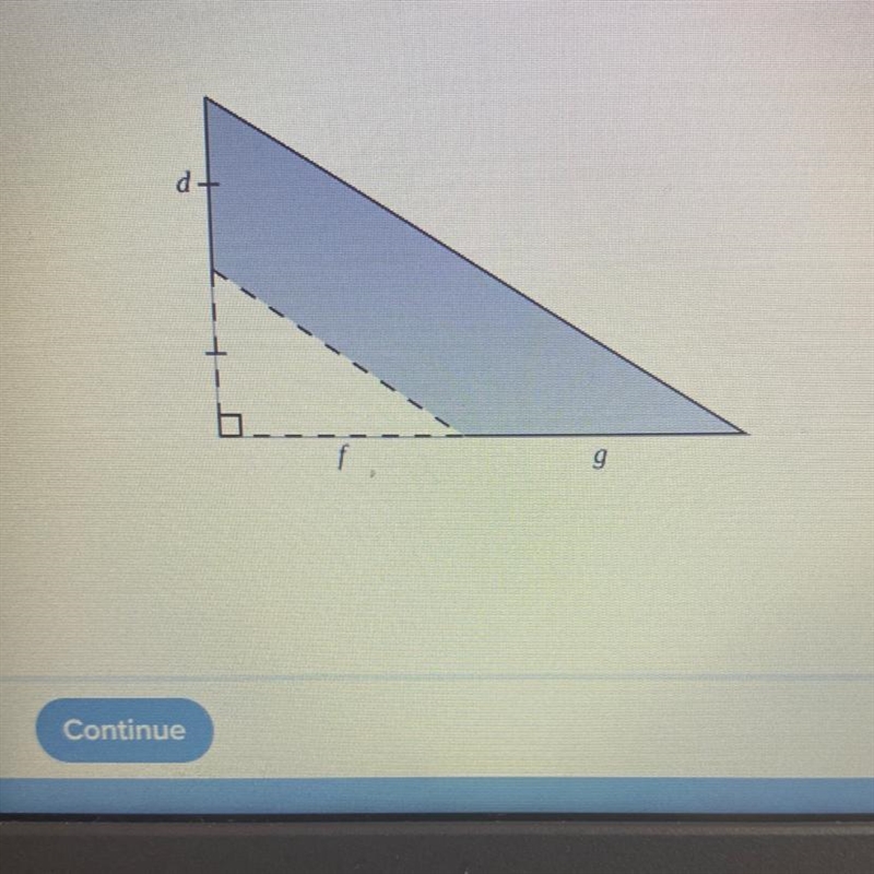 Find the area of the shaded figure below.-example-1