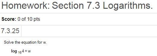 I'm unsure how to solve for w, can someone please help?-example-1