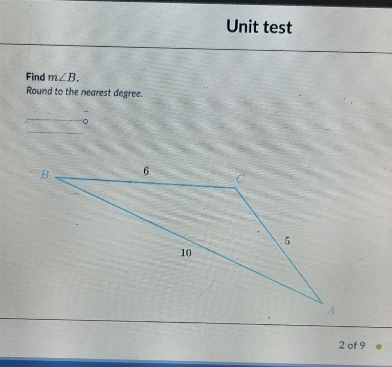 I understand the law of cos, except for this little part, so I really need help please-example-1