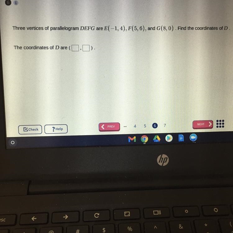 The coordinates of D are-example-1