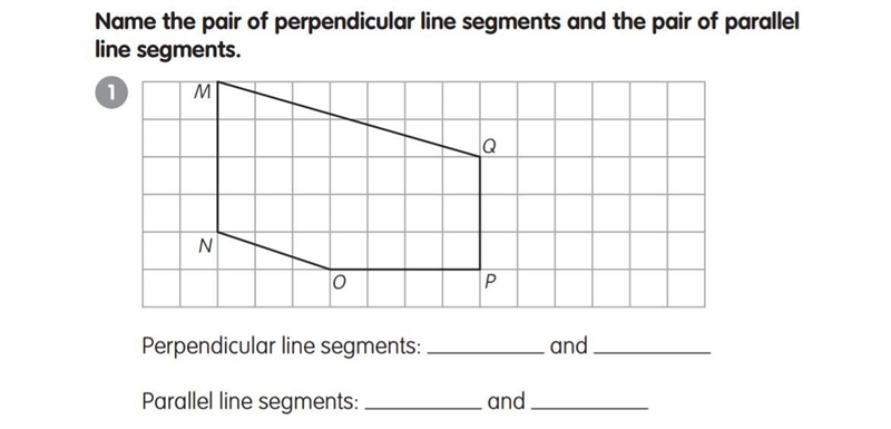 What are the parallel lines and the perpendicular lines-example-1