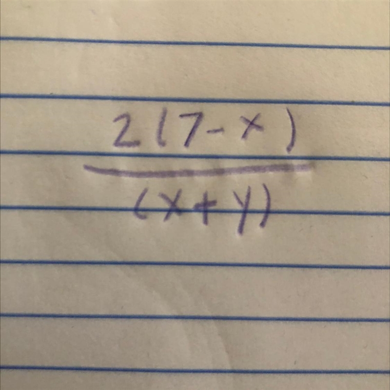 Evaluate the expression where x= 5 y=2-example-1