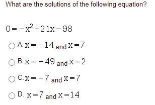 What are the solutions of the following equation?-example-1