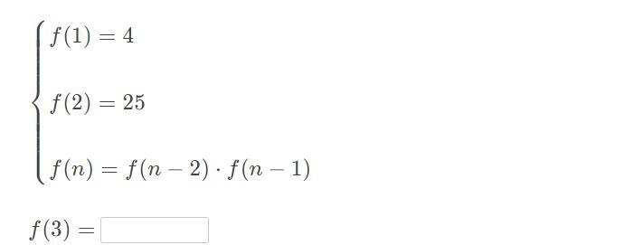 Khanacademy Units: Sequences What does f(3) equal?-example-1