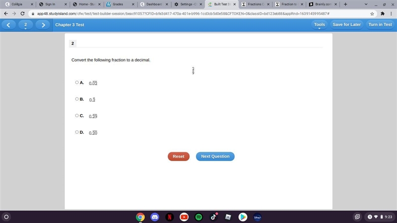 Convert the following fraction to a decimal.-example-1