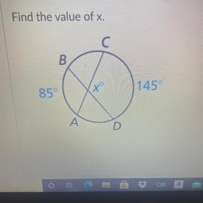 Find the value of x. Pleasee helppp meee!!!-example-1