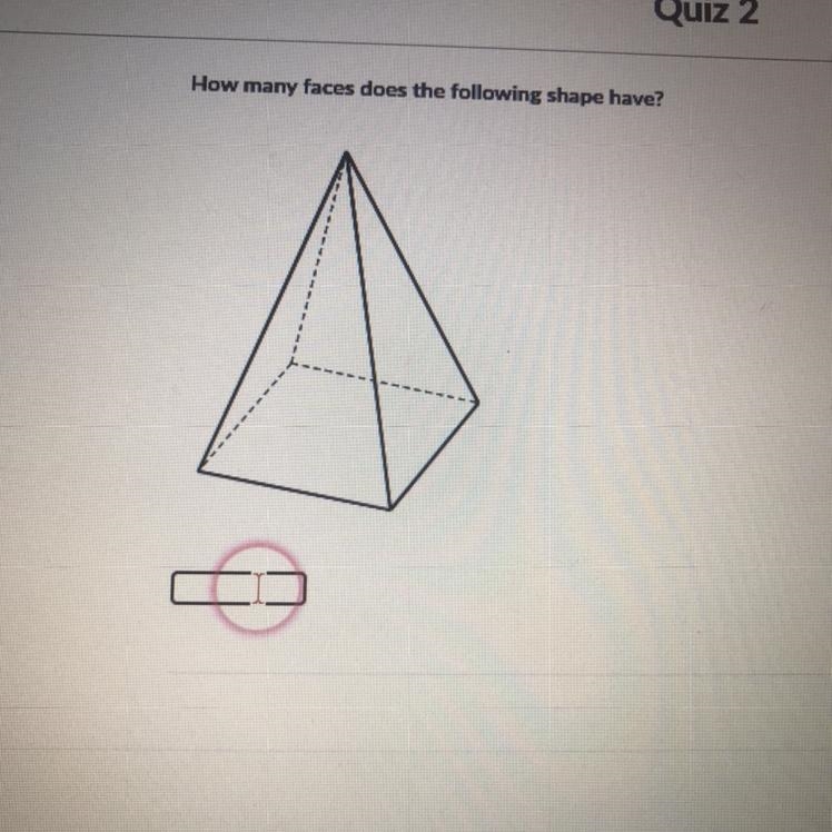 How many faces does the following shape have?-example-1