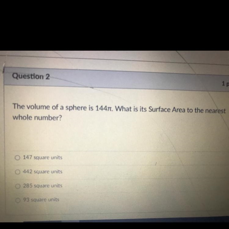 HELP PLZ WHATS THE SURFACE AREA-example-1