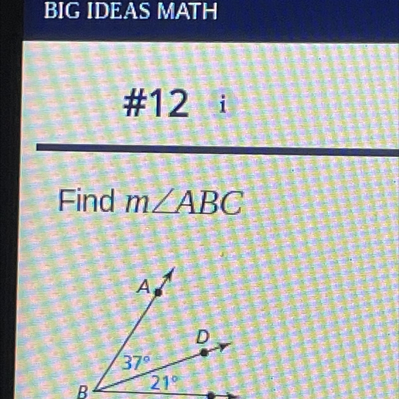 Find m∠ABC what is this and how do you understand this-example-1