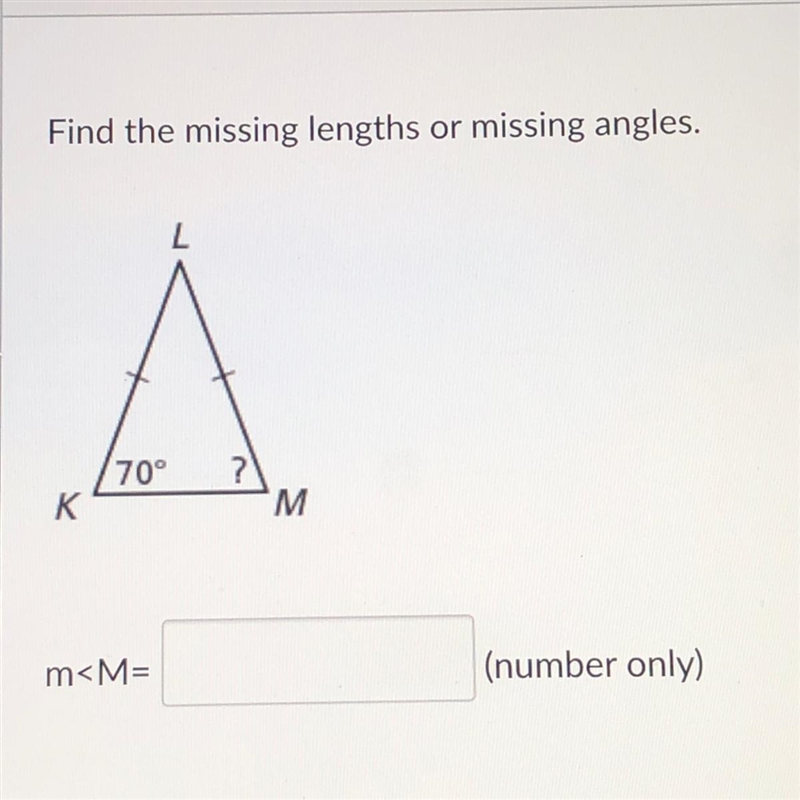 Find the missing lengths or missing angles.-example-1