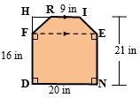 Find the area of each figure-example-1