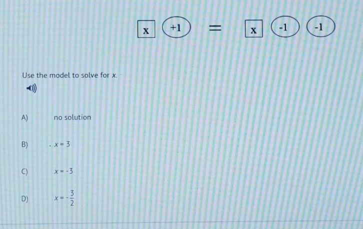 Use the model to solve for x.​-example-1