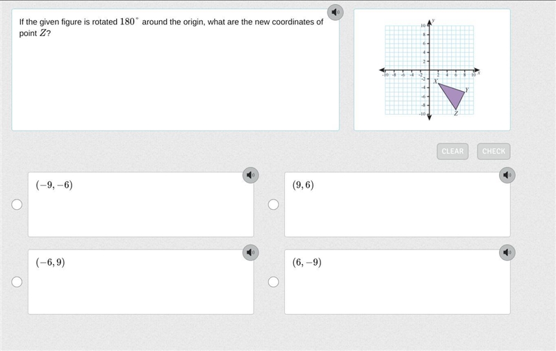 If the given figure is rotated 180° around the origin, what are the new coordinates-example-1