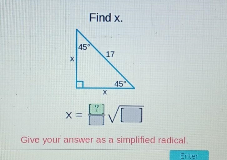 Please help!!! find x​-example-1