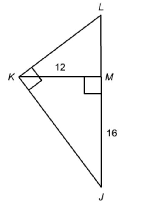 What is JL? A. 9 B. 12.5 C. 17.5 D. 25-example-1