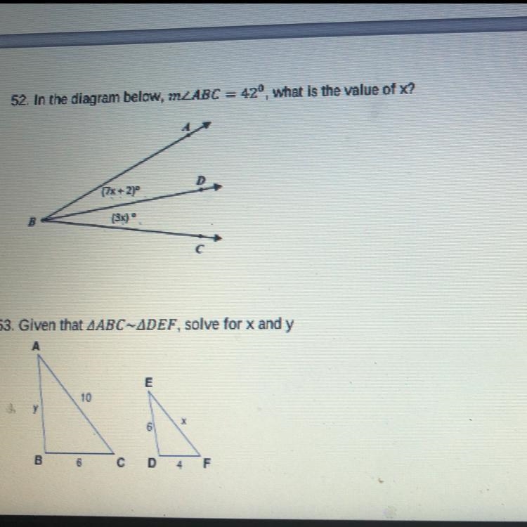 Can someone answer these 2 questions for me?-example-1