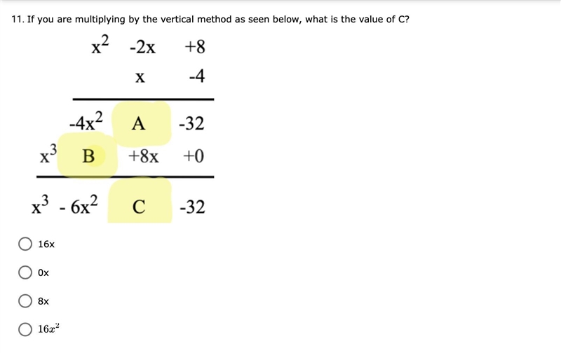 If you are multiplying by the vertical method as seen below, what is the value of-example-1