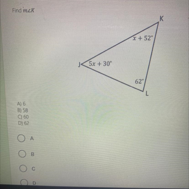 Help me find m angle k-example-1