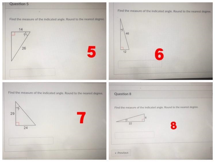 Find the measure of the indicated angle. Round to the nearest degree.-example-1