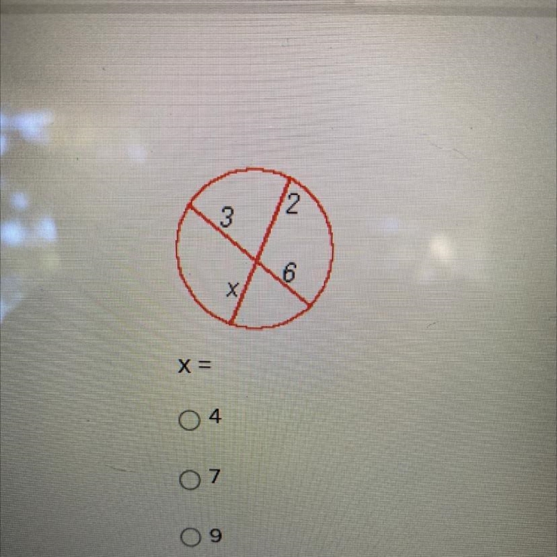 X equals four, seven, nine Help-example-1