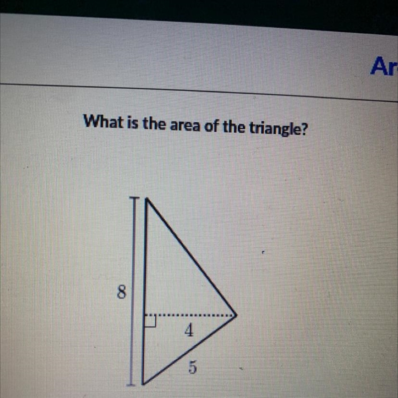 What is the area of the triangle?-example-1