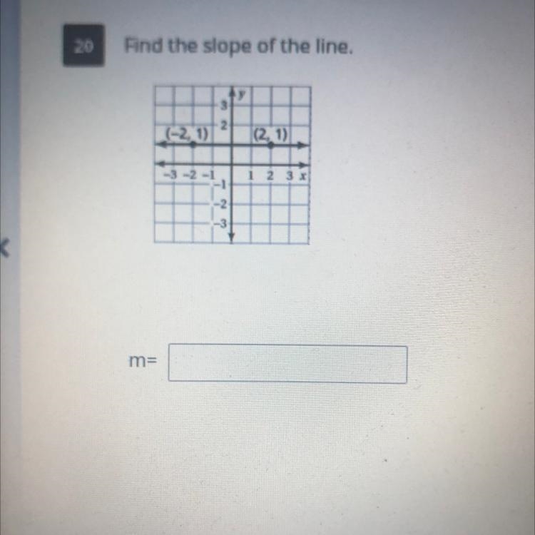 Find the slope of the line-example-1