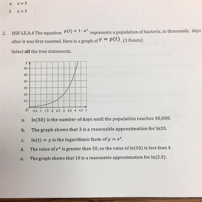 Help ! Exponential Functions and Equations-example-1