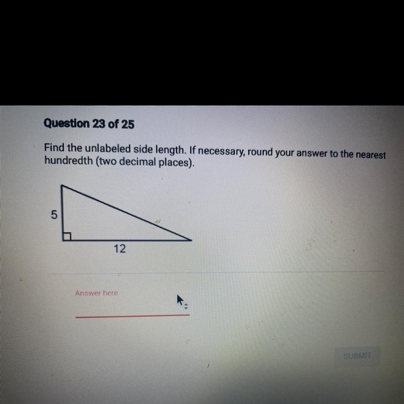 Find the unlabeled side length-example-1