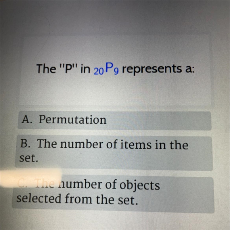 The "P" in 20Pg represents a:-example-1