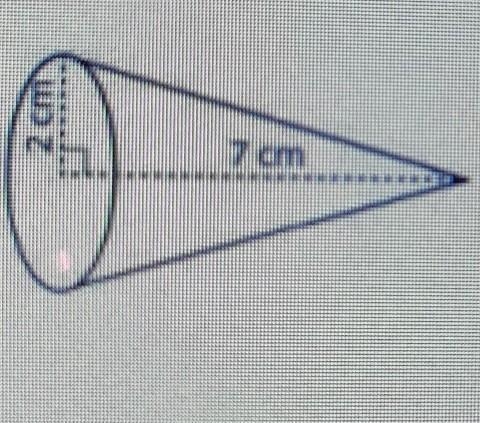 calculate the volume of each cone. Use 3.14 for π. Round the answer to the nearest-example-1