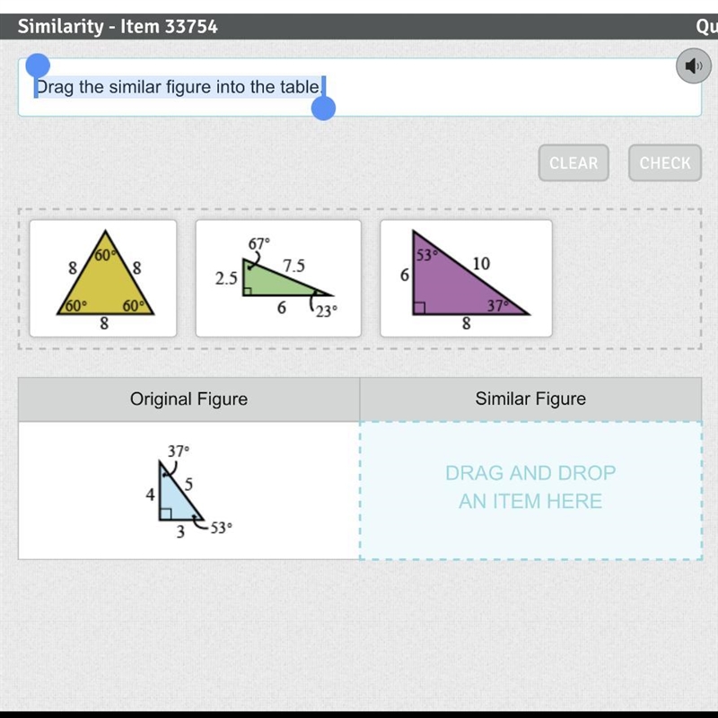 Drag the similar figure into the table.-example-1